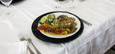Secondi piatti di verdure grigliate e carne